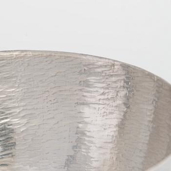 Tapio Wirkkala, silver bowl model TW 243, Kultakeskus, Hämeenlinna 1965.