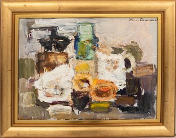 Hans Larsson, oil on canvas, signed 63.