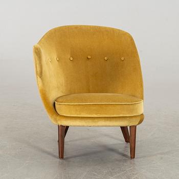 Arne Norell, a "Gary" (The Thumb) easy chair for Gösta Westerberg, Sweden 1950's.