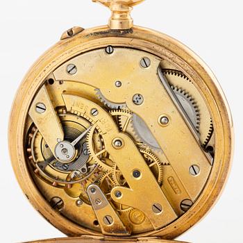 Halda, pocket watch, 49.5 mm.