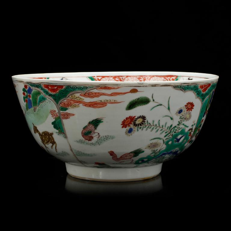 SKÅL, porslin, Kina Qing dynastin, Kangxi (1662-1722).