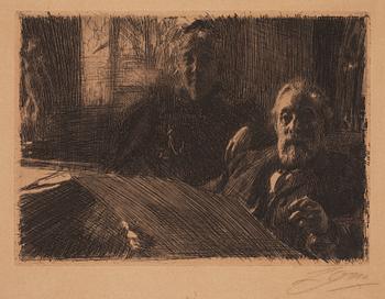 712. Anders Zorn, "Mr. and Mrs. Fürstenberg".