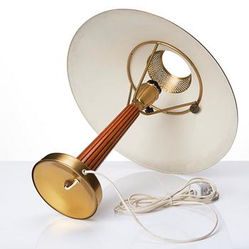 Hans Bergström, two table lamps, model "716", ateljé Lyktan, Sweden 1940-50s.