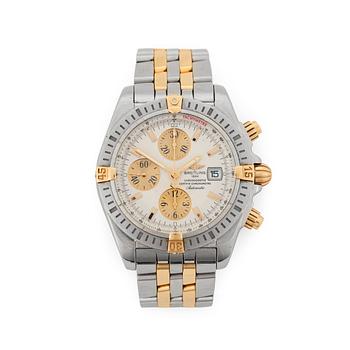 131. Breitling - Chronomat Evolution. Machine. steel / gold. 44mm. 2008.