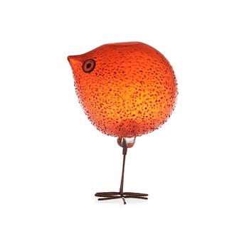 436. A Peter Pelzel 'Pulcino' glass bird, Vistosi, Italy 1960's.