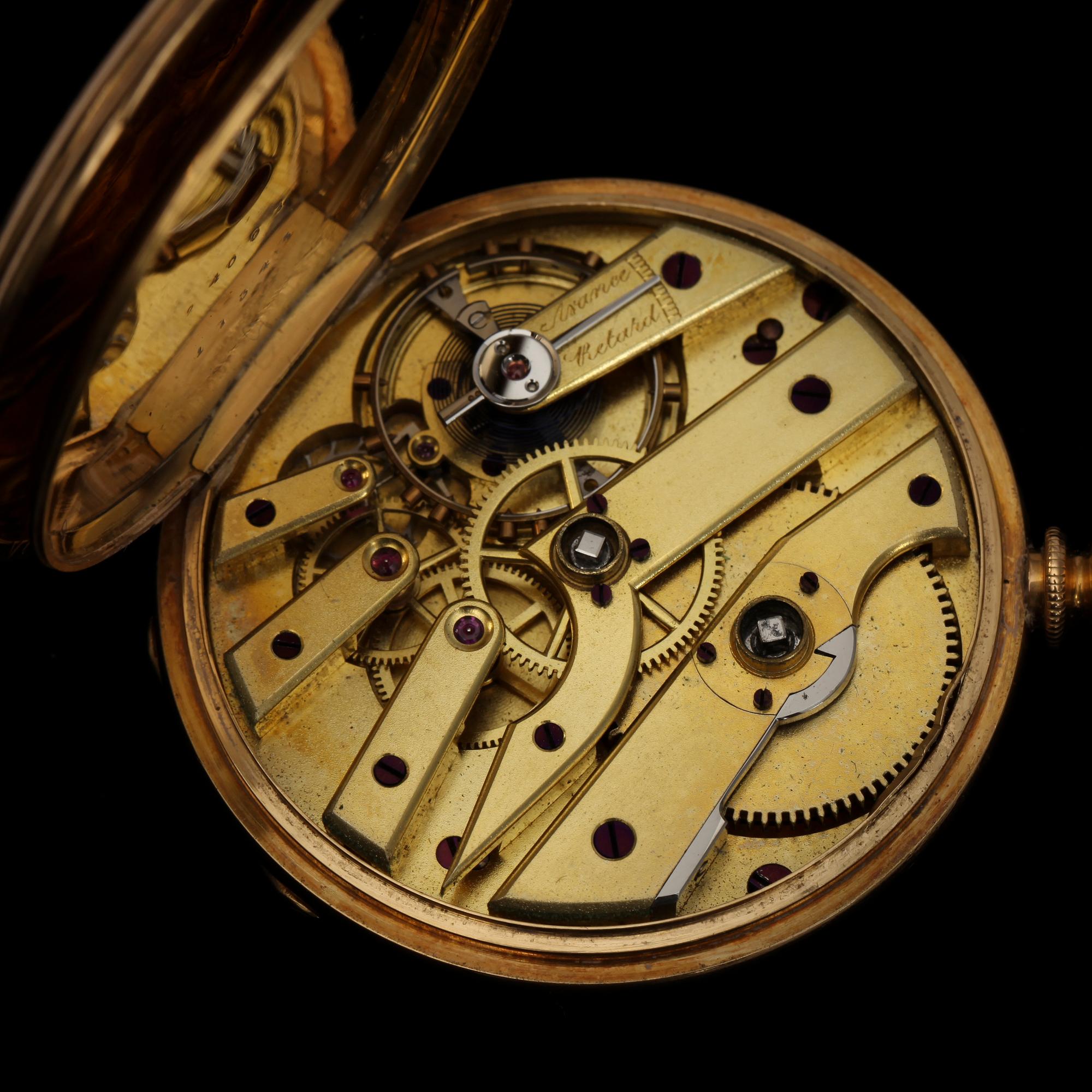 HERRFICKUR, 18K guld. Osignerat.