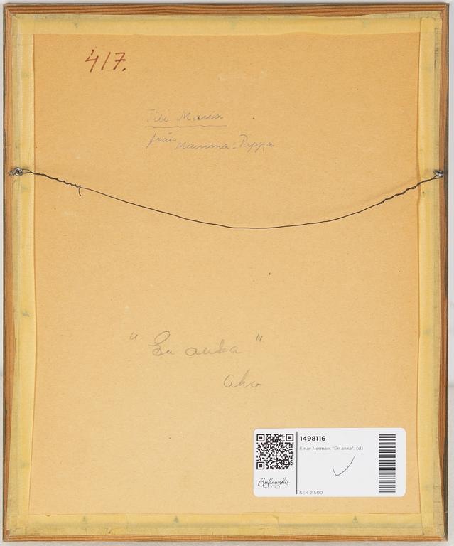 Einar Nerman, "En anka".