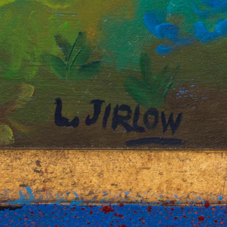 LENNART JIRLOW, olja på duk. Signerad.