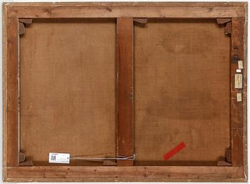 OKÄND KONSTNÄR, olja på duk, omkring år 1800.