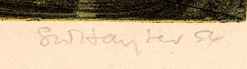 Stanley William Hayter, litografi signerad daterad och numrerad 56 115/200.