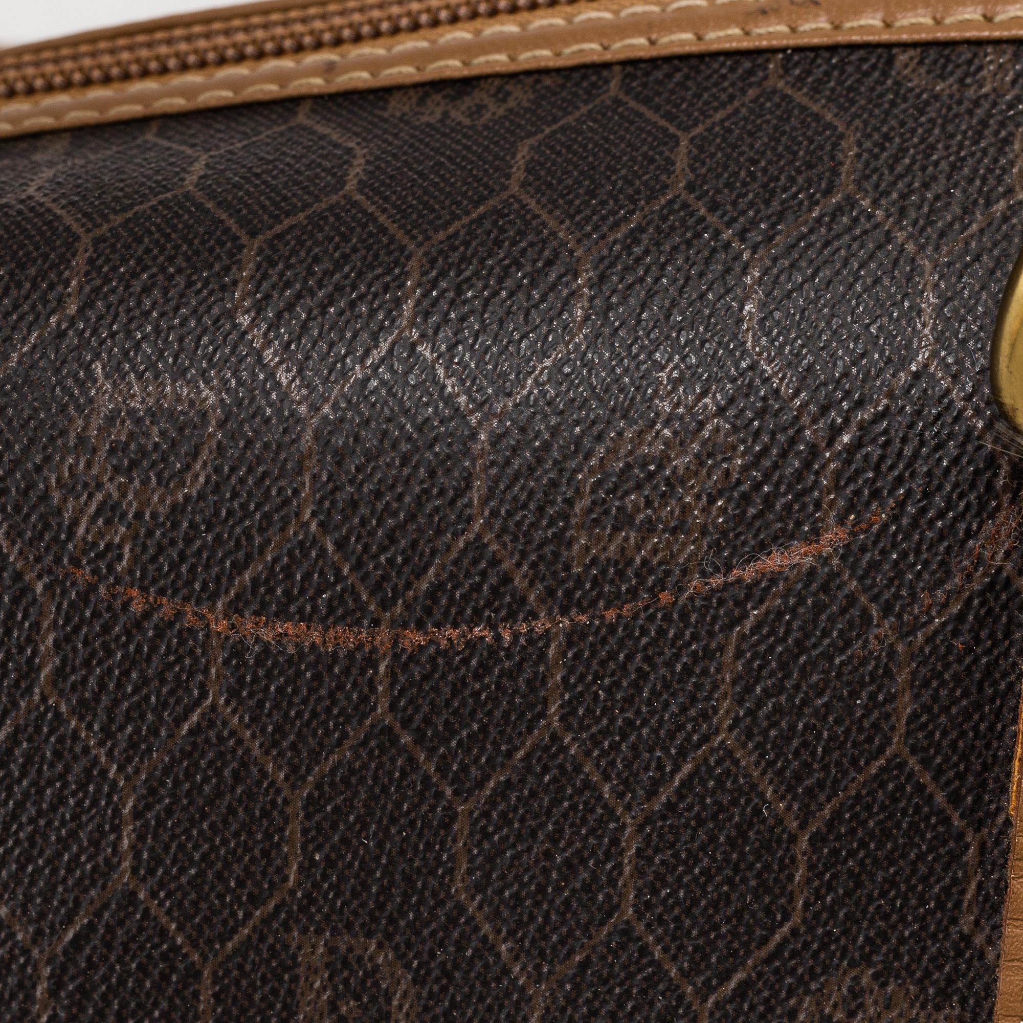 CHRISTIAN DIOR, a monogram canvas bag.