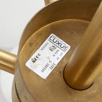 TAKLAMPA, "Candus Cylinder", Uno Kristiansson, Luxus, 1900-talets andra hälft. Höjd ca 164 cm.