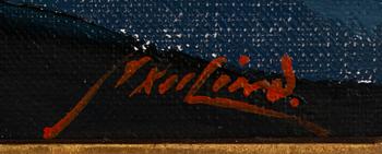 Axel Lind, Twilight landscape.