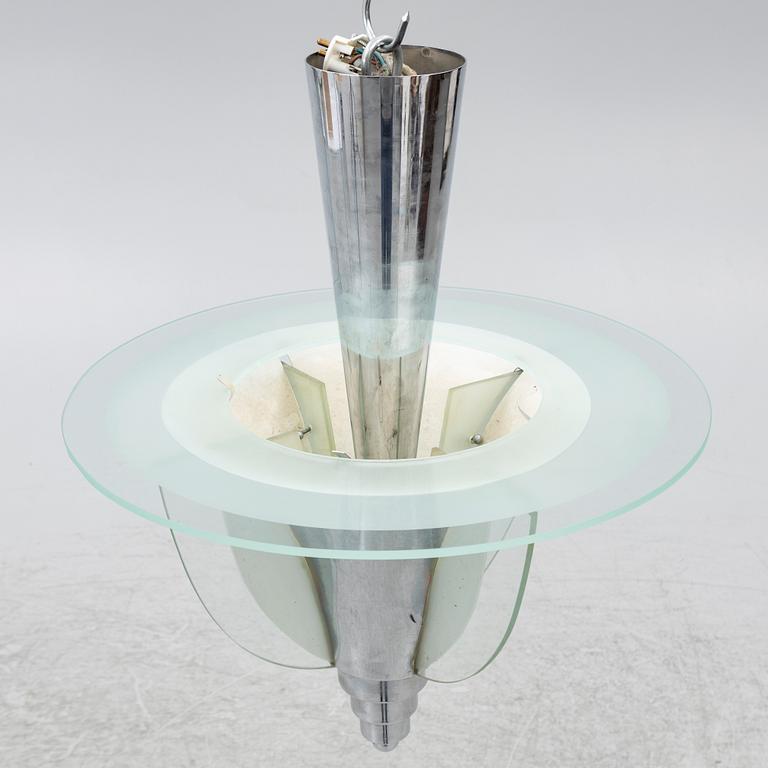 Henri Petitot, attributed to, ceiling lamp, France, Art Deco, 1930s.