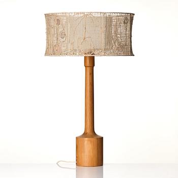 Marianne von Münchow, & Rudiger von Münchow, a pine table lamp, Svensk Hemslöjd, Sweden 1950-60s.