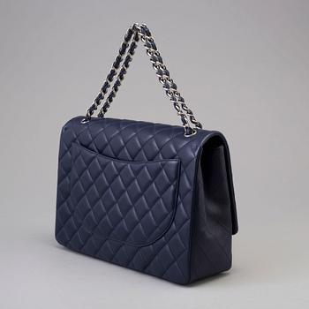 VÄSKA, "Jumbo Single Flap Bag", Chanel, 2009-2010.