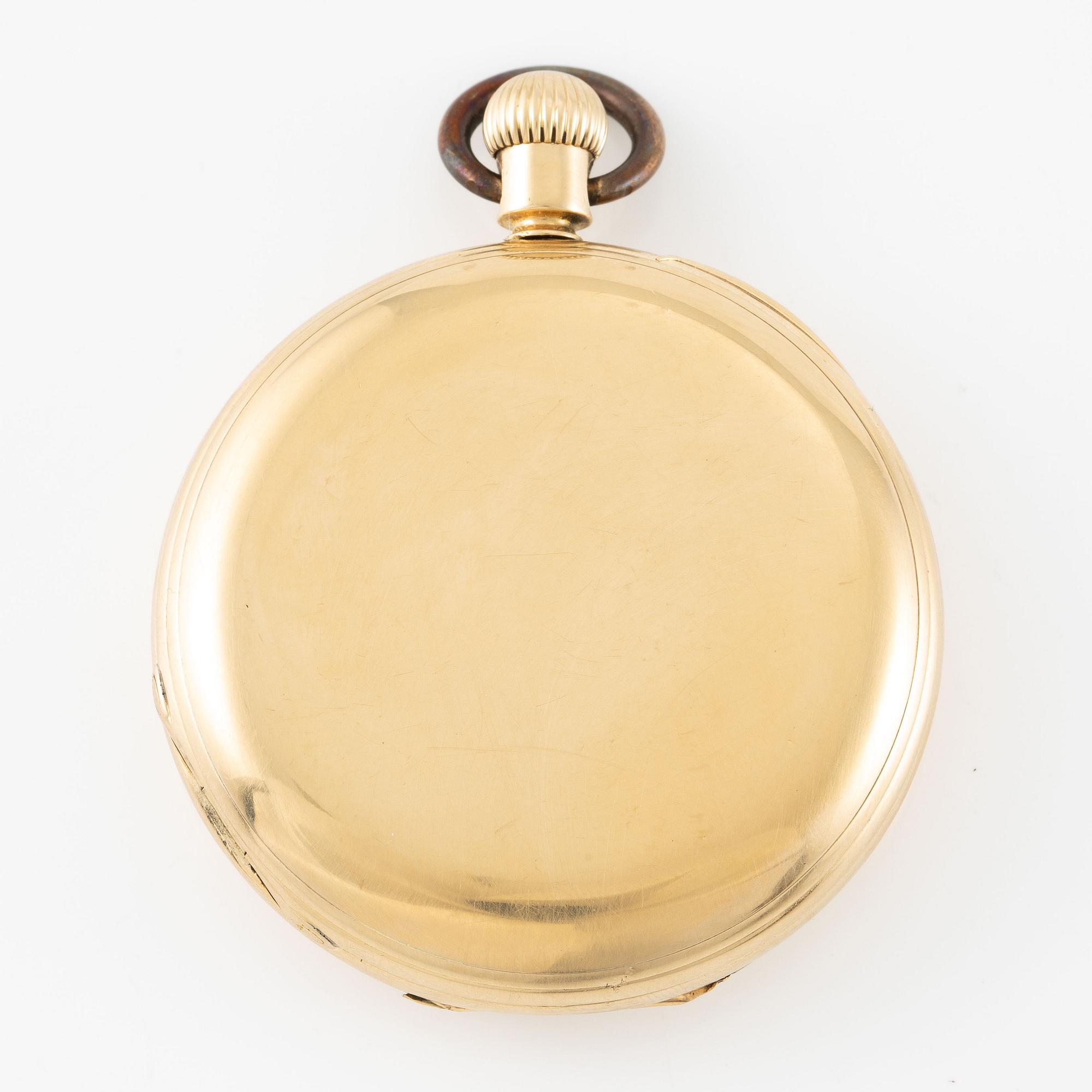 Victor Kullberg, London, hunter, "Power reserve", ca 1870.