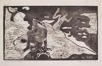 Paul Gauguin, "Auti Te Pape".