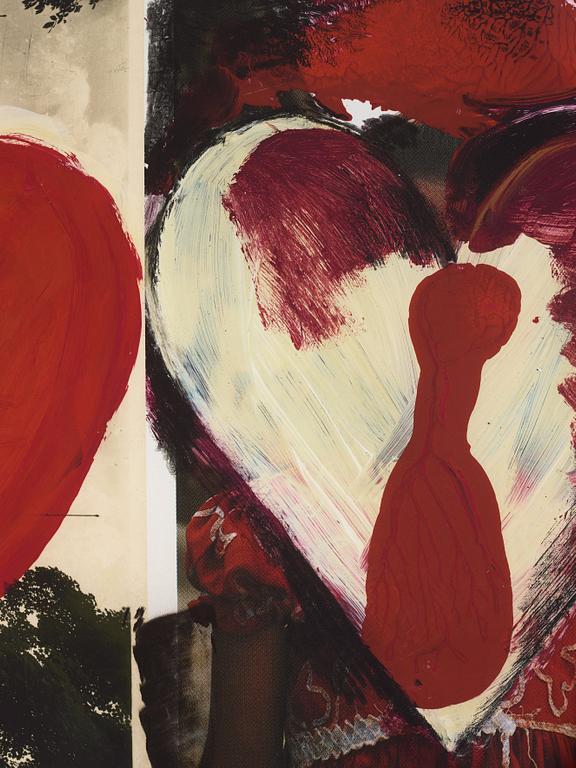 Jim Dine, 'Wiesbaden', from 'Hearts from Nikolaistrasse'.