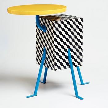 Michele De Lucchi, a "Kristall" table for Memphis, Italy.