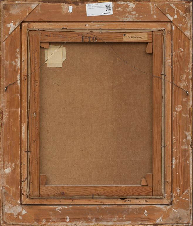 KNUT JANSON, olja på duk, signerad och daterad 1913.