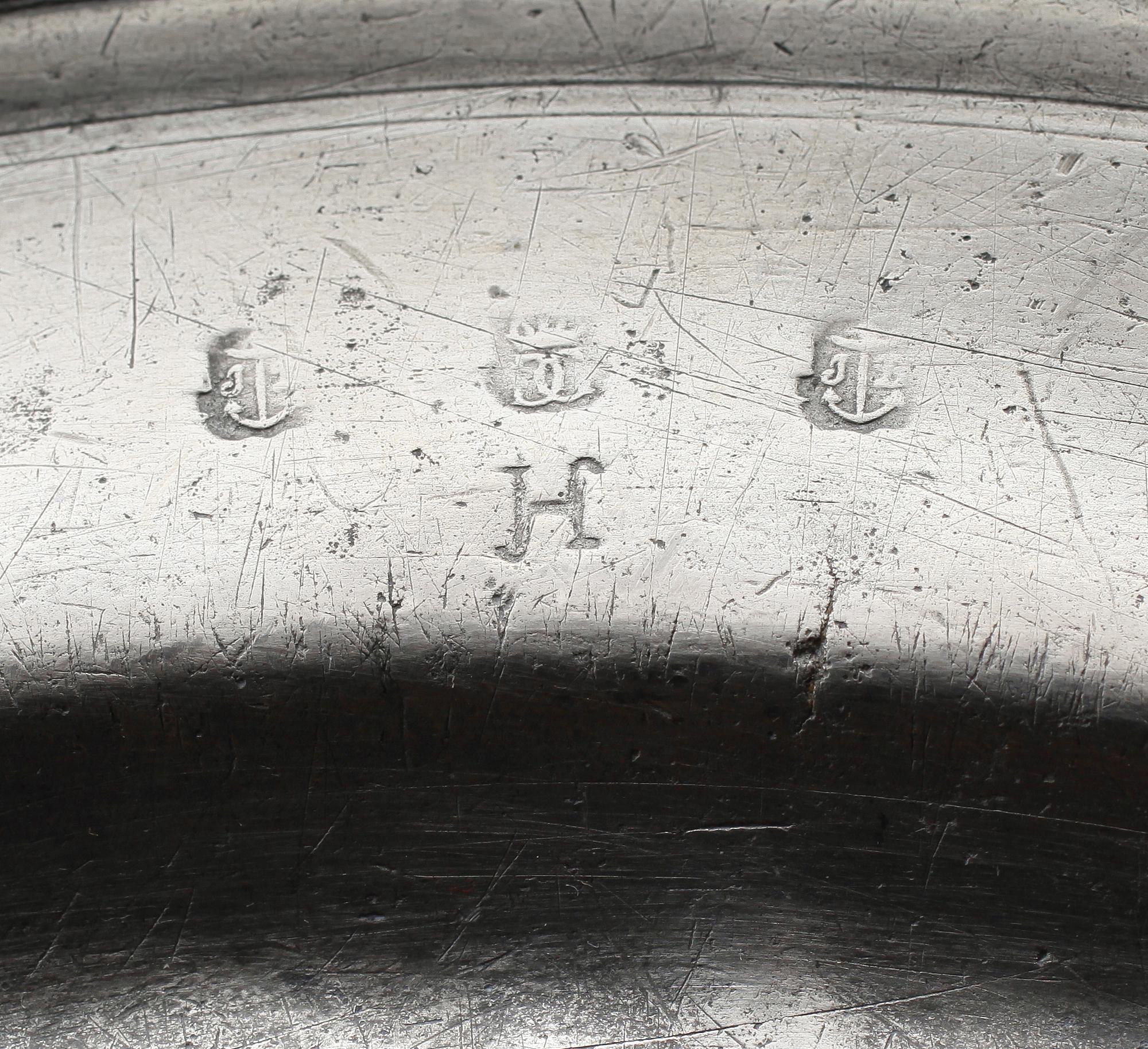 FAT, 2 st, tenn, 1700-tal.
