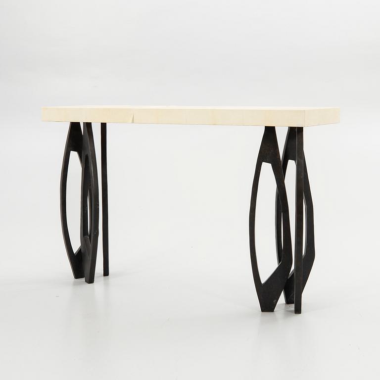 Ria & Youri Augousti, konsolbord, " Lily console", R&Y Augousti, Frankrike, 1900-talets slut.