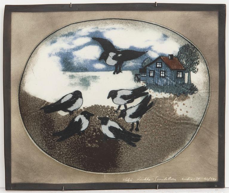 Heljä Liukko-Sundström, signed dated and numbered 79 40/500 Arabia.