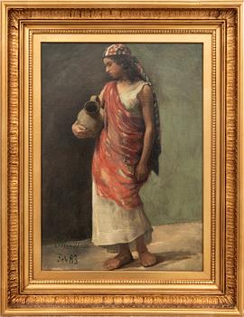 Caroline Emelie Mundt, Woman with Vessel.