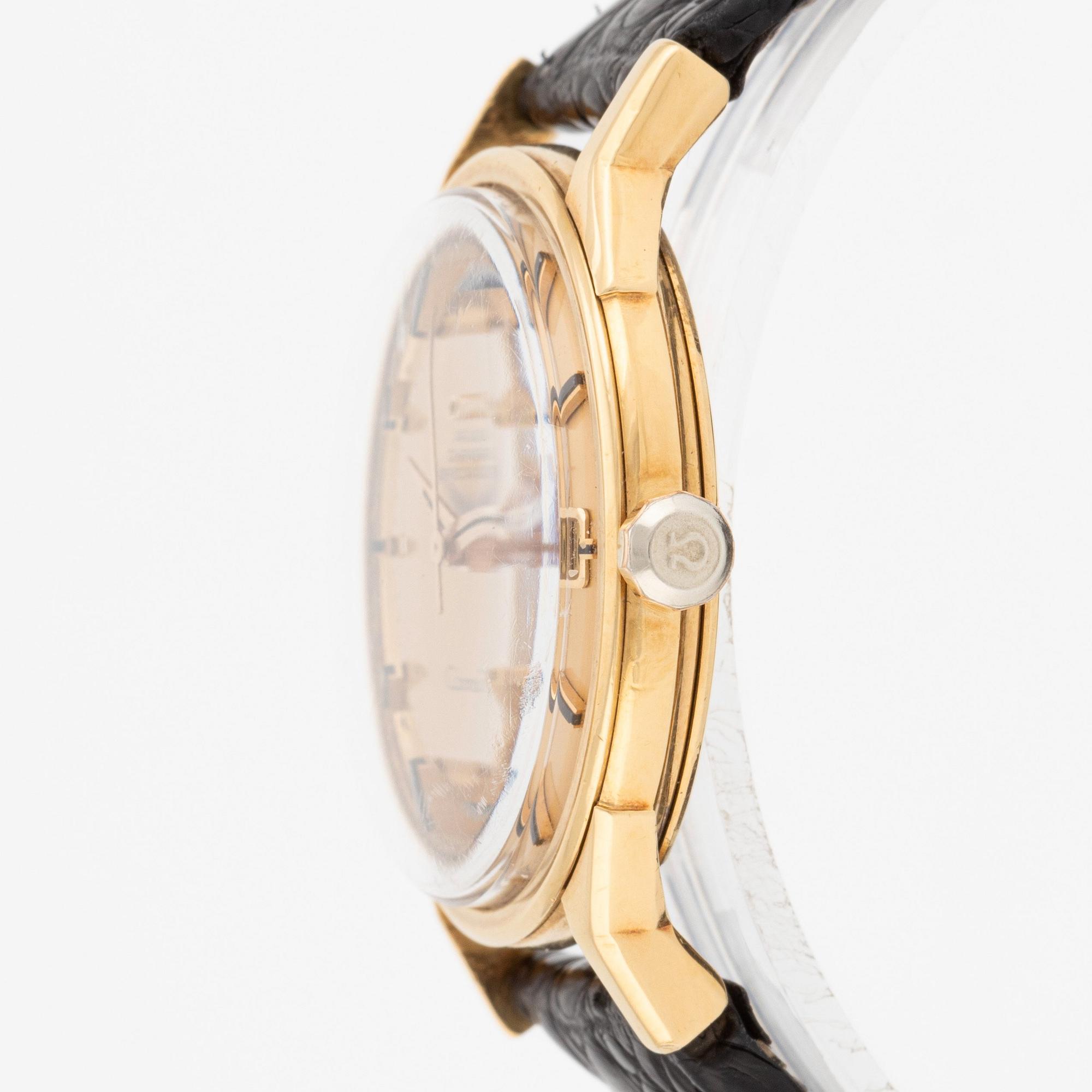 Omega, Constellation, Calendar, "Pie-Pan", "Onyx", ca 1966.