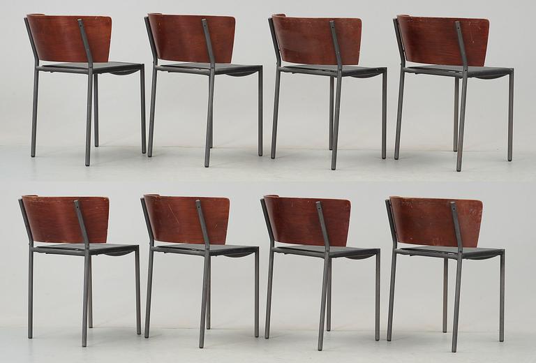 STOLAR, 8 st. "Lilla Hunter", design Philippe Starck, formgiven 1988.