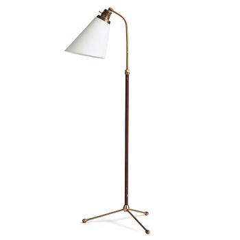 324. Hans Bergström, a floor lamp, model "545", ateljé Lyktan, Sweden 1940-50s.