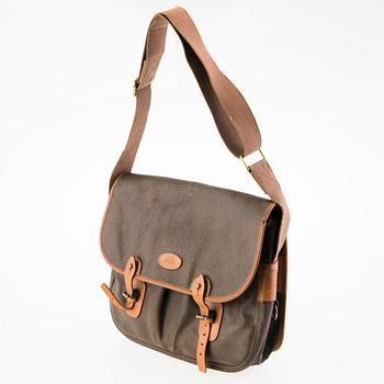 MULBERRY Vintage Scotchgrain Trout Satchel Bag.