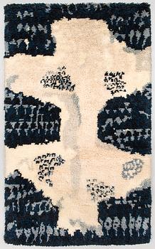 Lea Vehmanen-Tennberg,  A Finnish long pile Ryijy Rug, for Ryijypalvelu. Circa 180 x 103 cm.