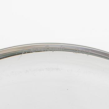 Johannes Rantasalo, a glass sculpture, signed 2008.