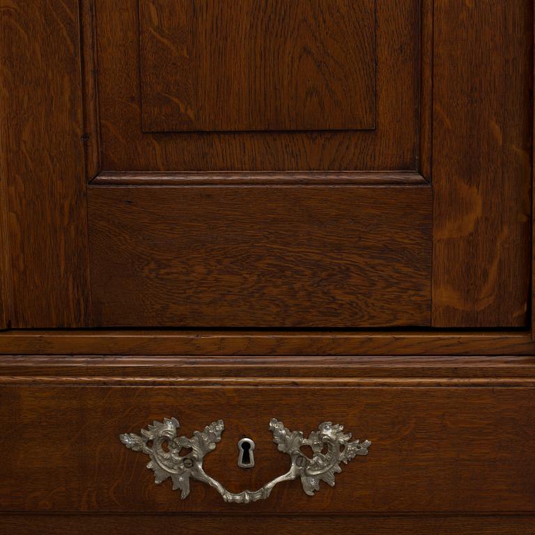 A Swedish mid 1700's cupboard.