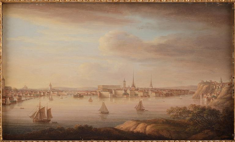Fredric Werner (Verner), Overlooking Stockholm from Djurgården & from the West.