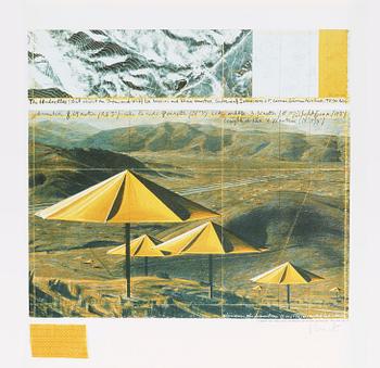 Christo & Jeanne-Claude, "The Umbrellas (Joint project for Japan and USA)".