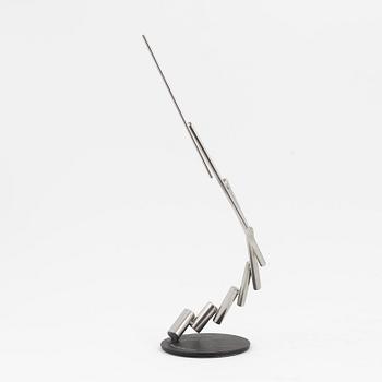 Oscar Reutersvärd, sculpture, steel, signed,