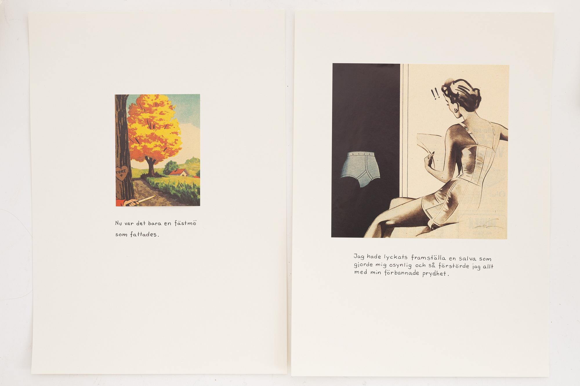 Jan Stenmark, portfolio signerad numrerad 206/500 med 16 grafiska blad.