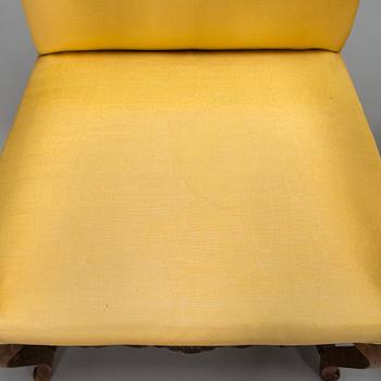 Two similar late Baroque French armchairs, first half of the 18th century.