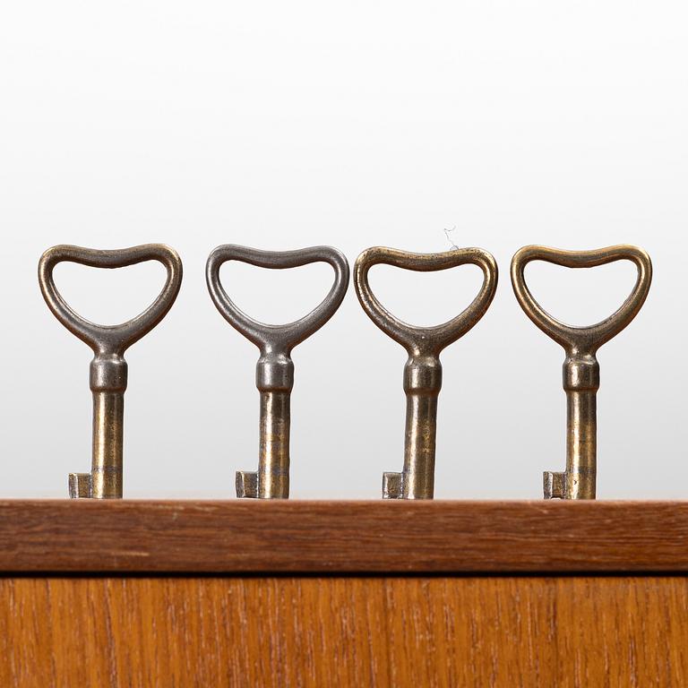 Cabinet, 6 sections, 1950s–60s.