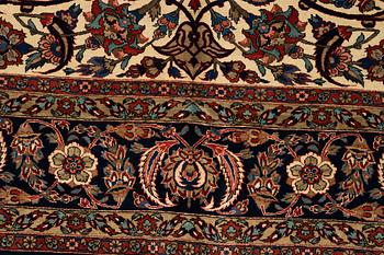 Matta, semiantik Keshan, s.k. Dabri, ca 349 x 269 cm.