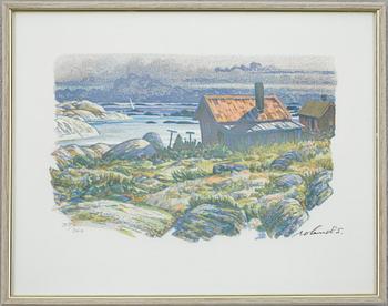 Roland Svensson · ROLAND SVENSSON, färglitografi, signerad, numrerad 39/360