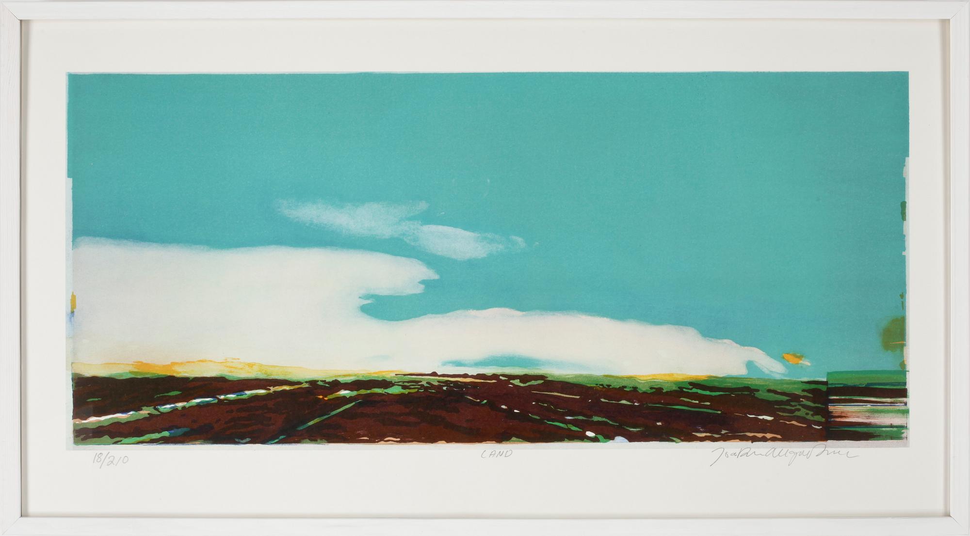 JOAKIM ALLGULANDER, färglitografi, sign o numr 18/210.