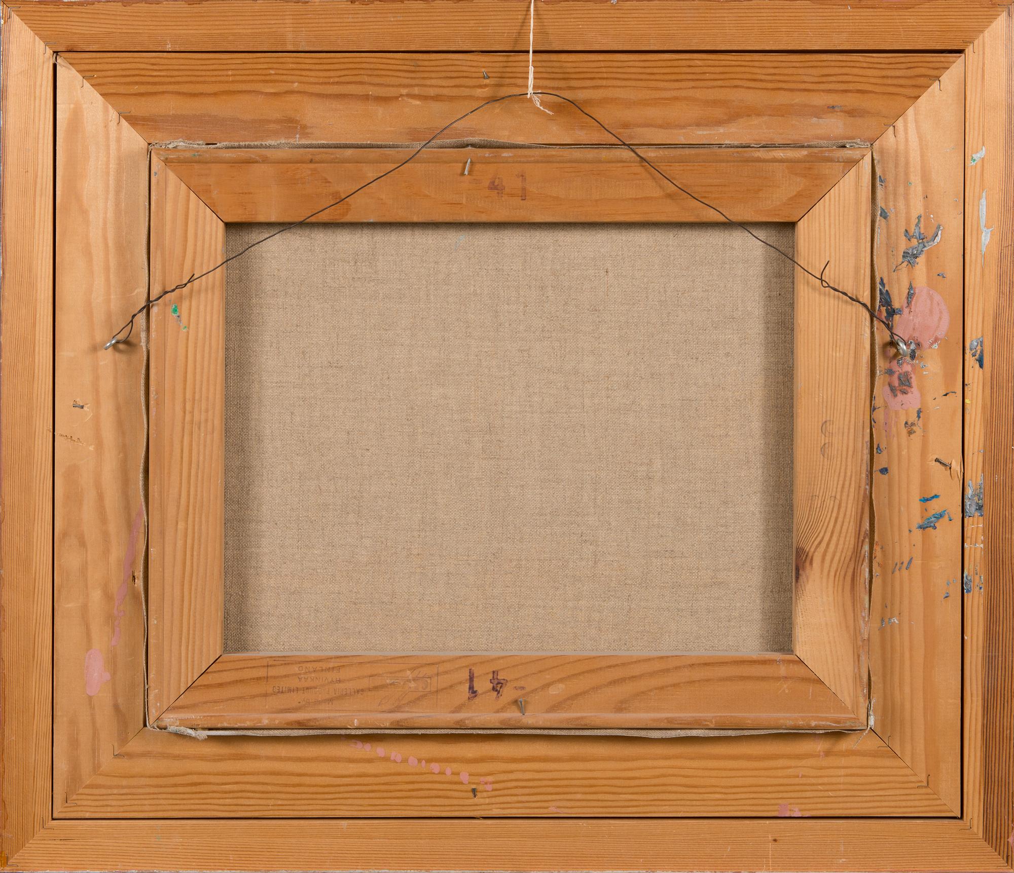 Taisto Ahtola, oil on canvas, signed and dated -62.