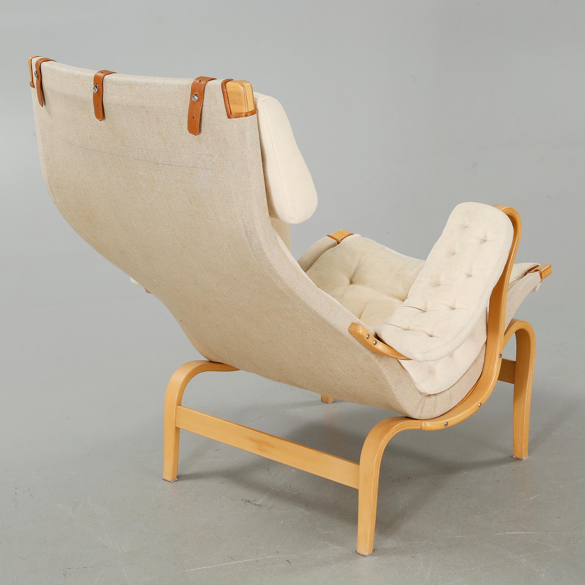 An armchair, "Pernilla" by Bruno Mathsson for Dux, second half of the 20th century.