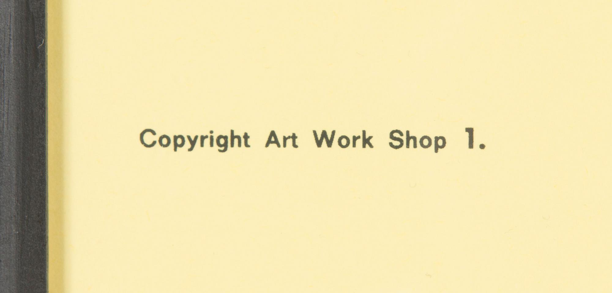 Tove Jansson, Poster, Moomin, Bull's Presstjänst, Art Work Shop, 1960s.