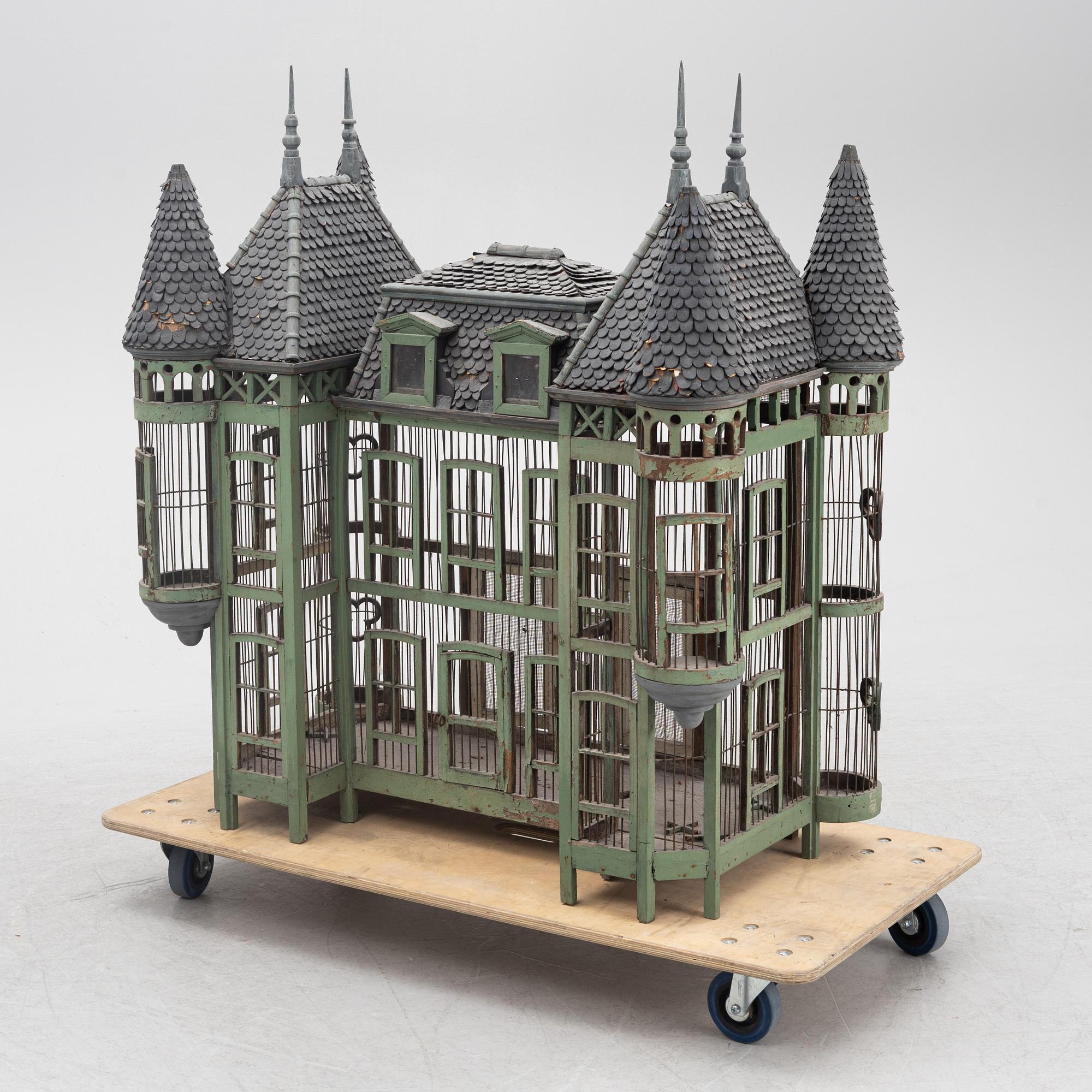 Fågelbur, 1900-tal.