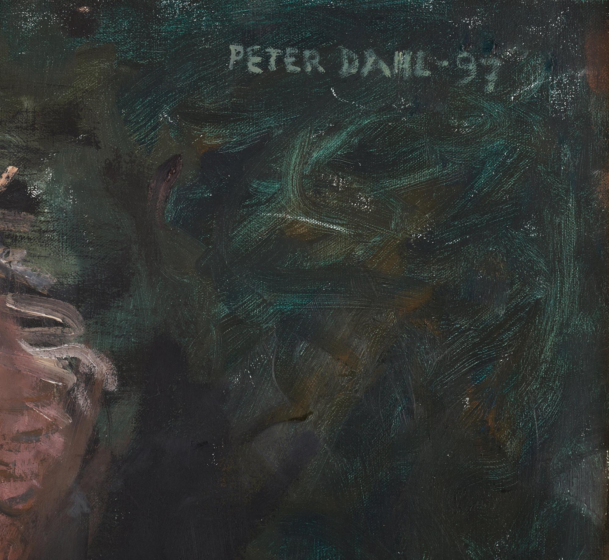 Peter Dahl, Self portrait.
